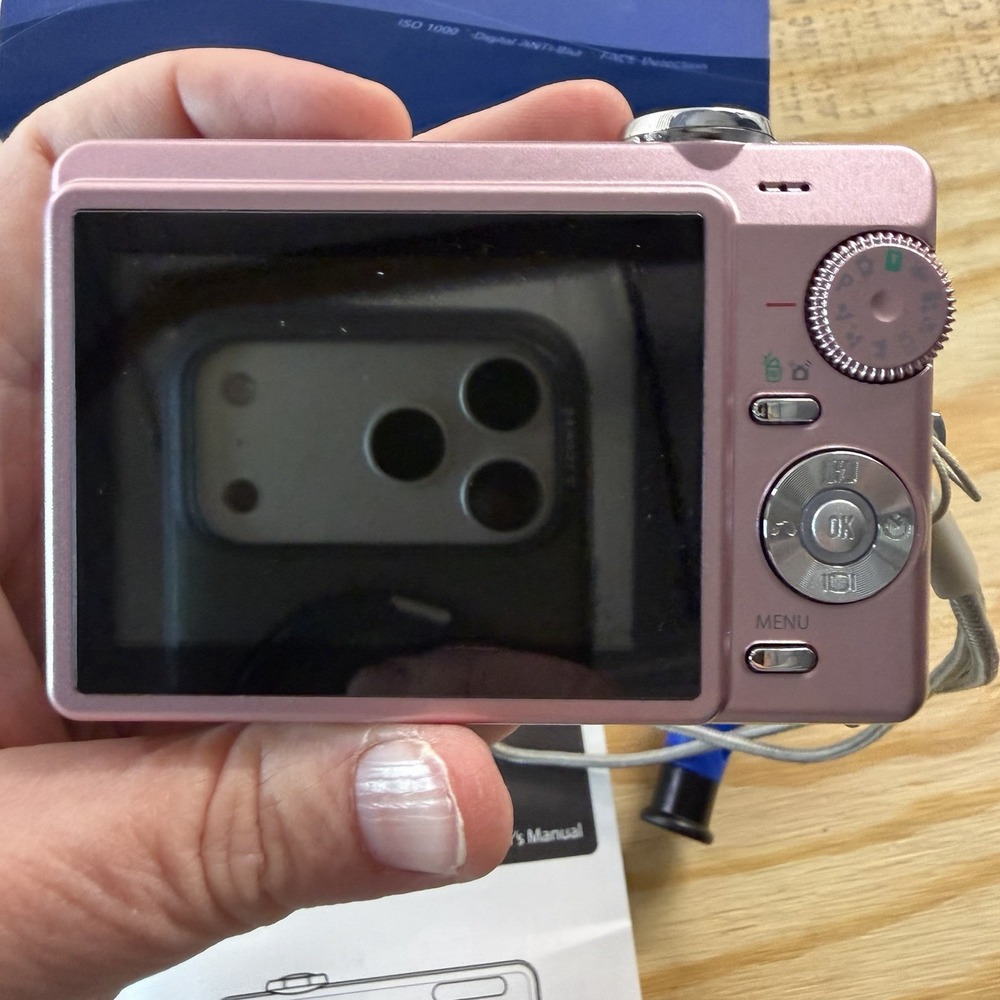 Sanyo VPC-E760 7.1MP Digital Camera Pink CCD Complete In Box Tested - Picture 5 of 11